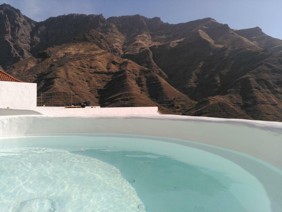Vilna House With Private Pool, Jacuzzi And Garden -Optional Pool And Jacuzzi Heating Villa Agaete  Exterior photo