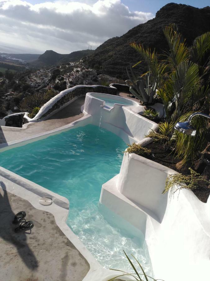 Vilna House With Private Pool, Jacuzzi And Garden -Optional Pool And Jacuzzi Heating Villa Agaete  Exterior photo